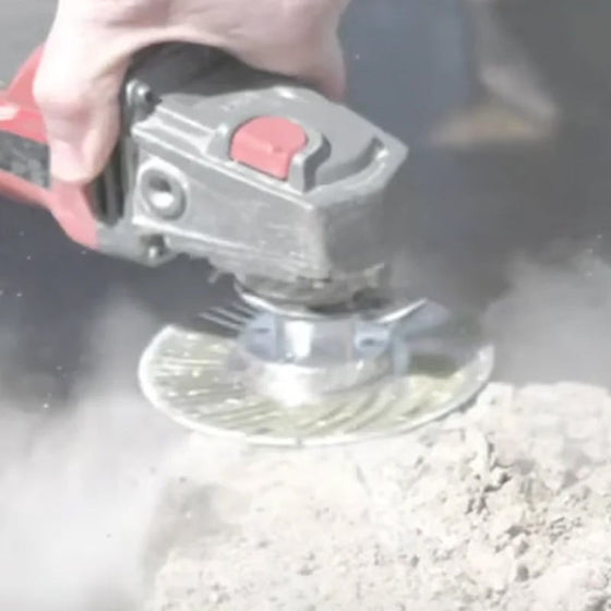 Slitstark diamantvinkelslipskiva