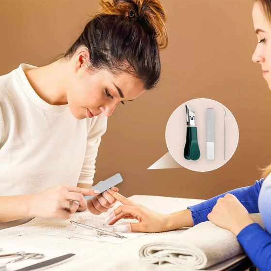 Premium 3-delad Eagle Beak Nagelklippare