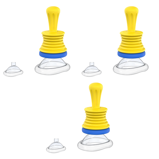 Vitalkapacitetstränare + kvävningsskydd