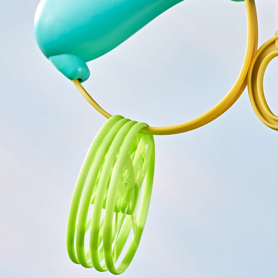 Utomhuskatapult handhållen flygande tefat med dragsnöre