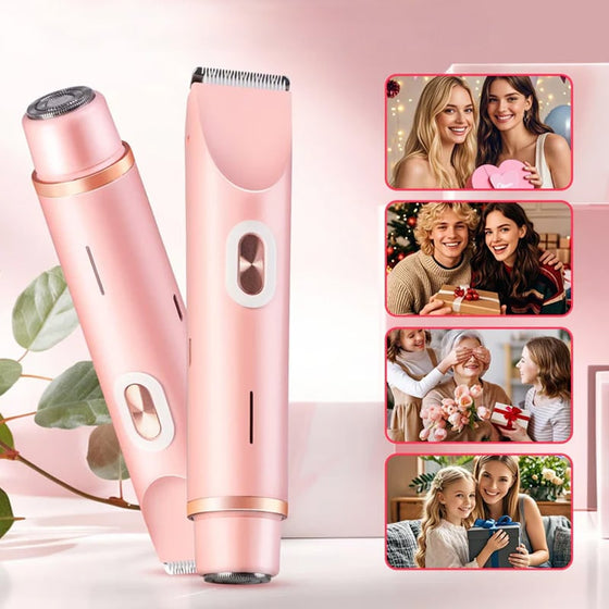 2-i-1 Elektrisk Rakapparat för Kvinnor