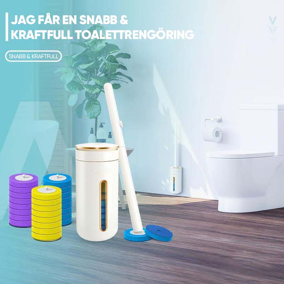 Engångs toalettborste