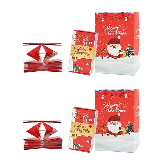 Julöverraskningsexplosion studsande presentask