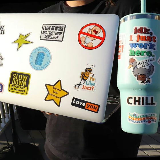 Bästsäljande Vattentäta Doodle Stickers