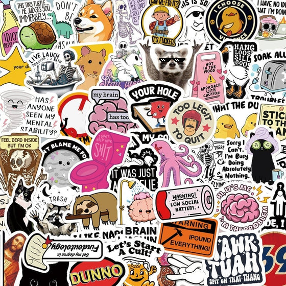 Bästsäljande Vattentäta Doodle Stickers