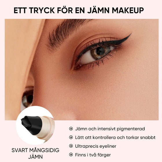 Rotationsbar eyelinerpenna med dubbla spetsar