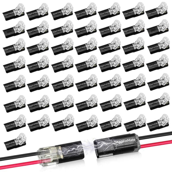 LED-remsanslutningskontakt med låsspänne