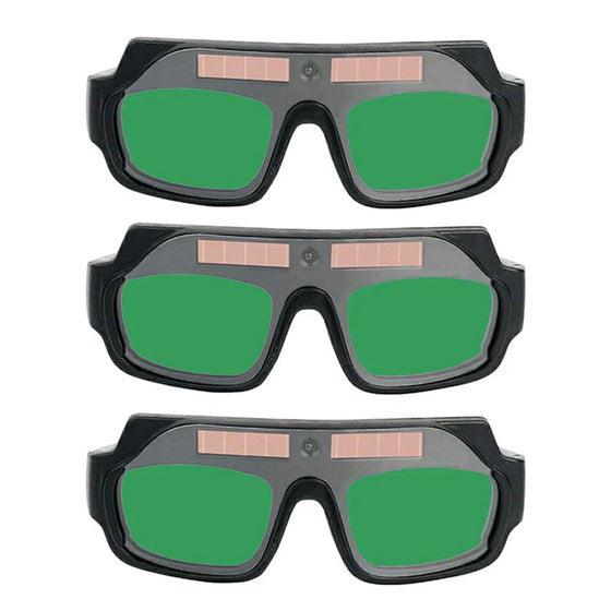 Självtonande svetsskyddsglasögon