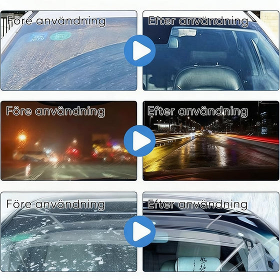 Rengöringsborste för glasfilm