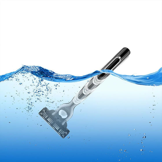 Trelagers manuell rakhyvel för män