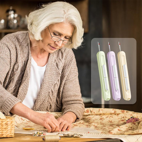 2-i-1 Nålpåträdare och Sömupptagare