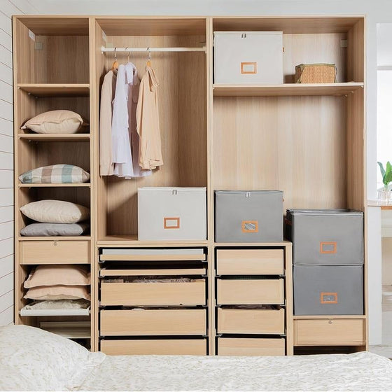 Hopfällbar Skoförvaringslåda med Transparent Lock