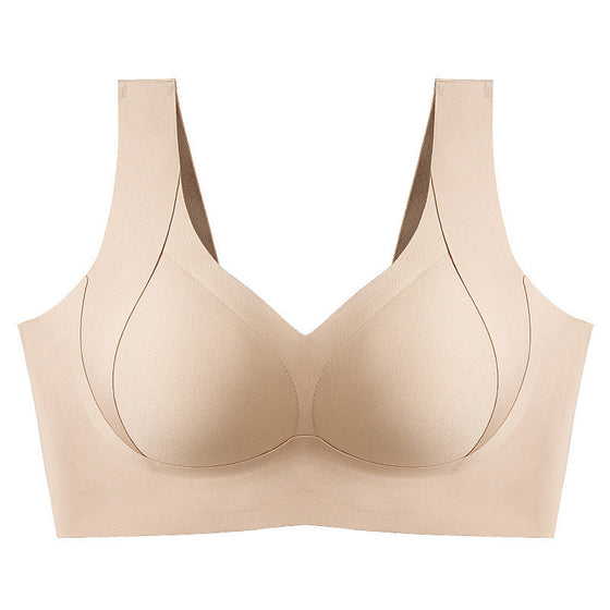 Trådlös Bh med Sidostöd och Motverkar Hängning
