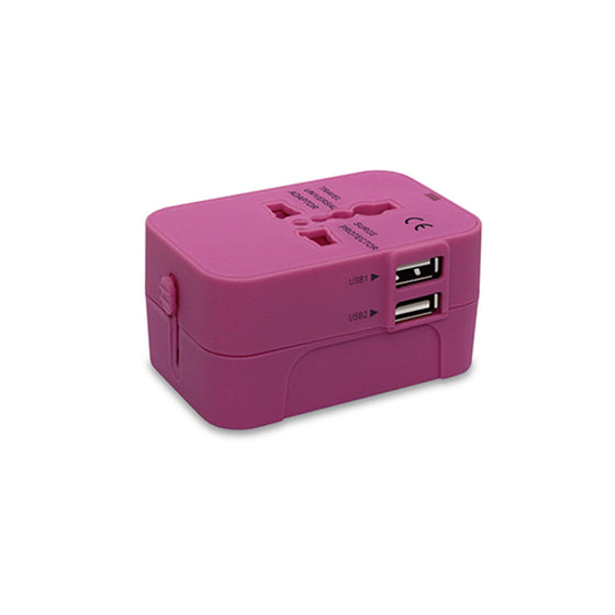 Universell Reseadapter med Dubbla USB-portar