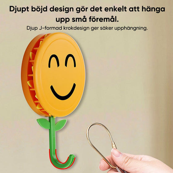 Självhäftande solroskrok