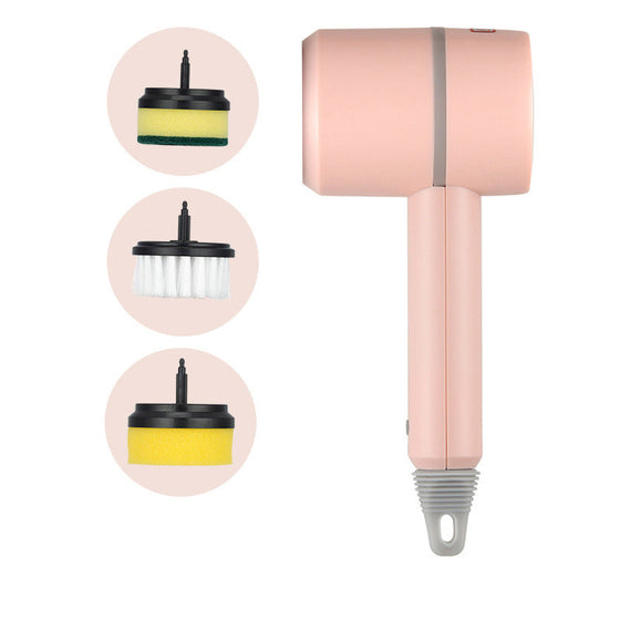 Elektrisk uppladdningsbar multifunktionell handhållen rengöringsborste