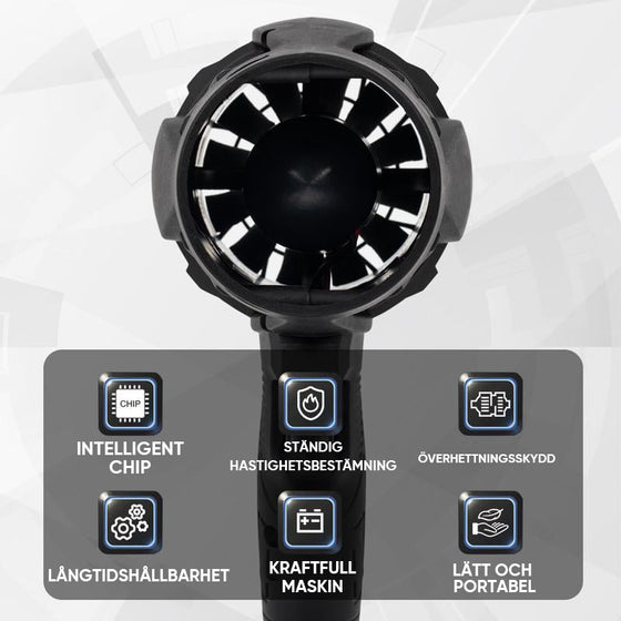 Turbo Super Power högpresterande tryckluftsfläkt