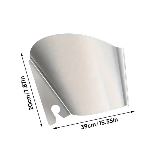 Rostfritt stål hällskydd