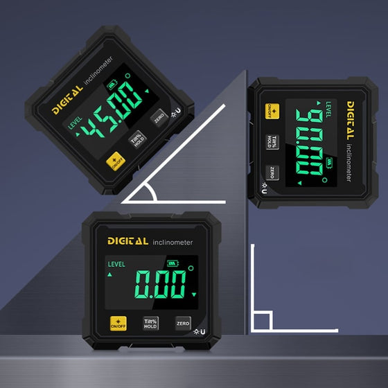 Storskärms Digital Lutningsmätare Med Dubbel Laser