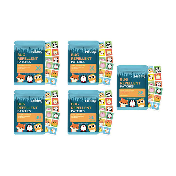 Skonsamt örtbaserat myggmedelplåster