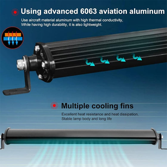 10'' LED-arbetslampa för bil