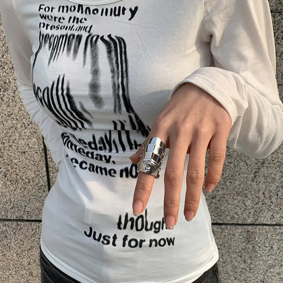 Punk Gothic Rock Metal Knuckle Finger Rings