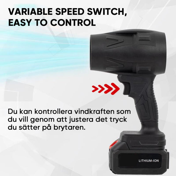 Turbo Super Power högpresterande tryckluftsfläkt