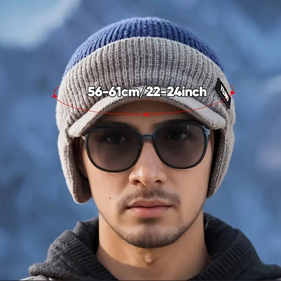 Vindtät Termisk Mössa Med Visir