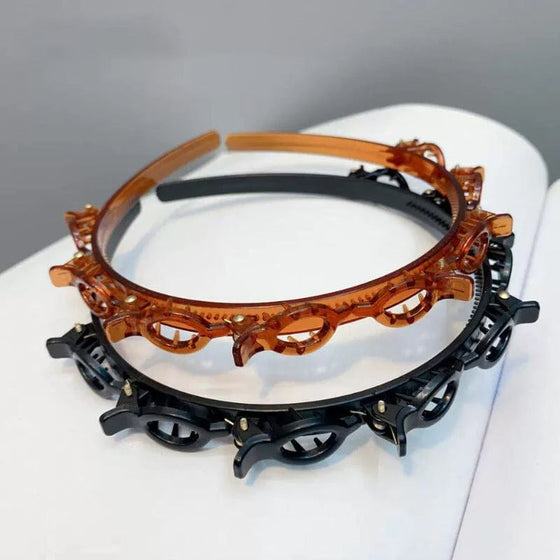 Hårband med Luggklämma