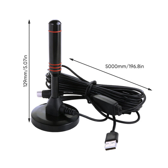 Vertical omnidirectional extended amplifier antenna