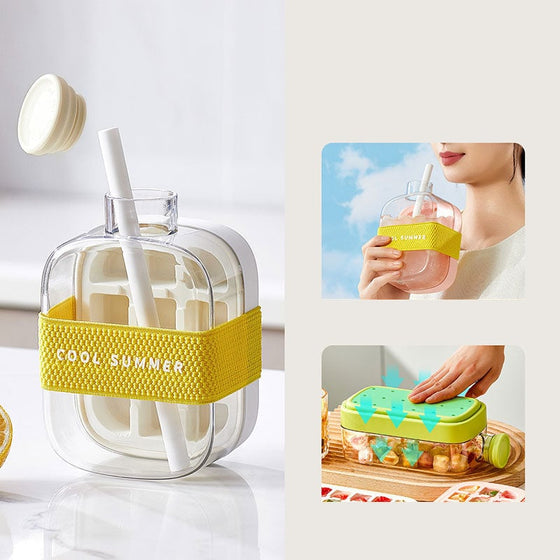 Sugrörsflaska Ismaskin Flaska