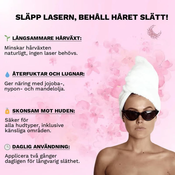 Cyperus Rotundus-olja för naturlig permanent hårreducering