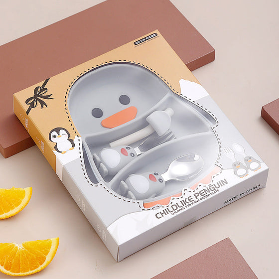 Småbarnstallrikar med sug