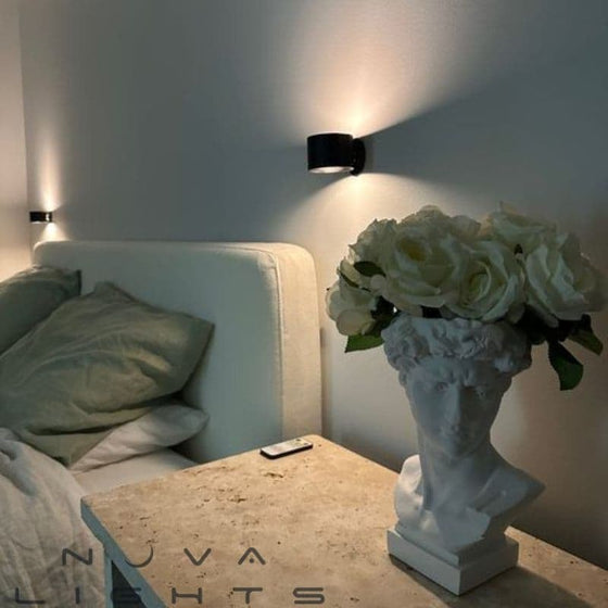 Saker LED Uppladdningsbar Vägglampa Set