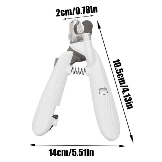 LED-klosax för husdjur med slip