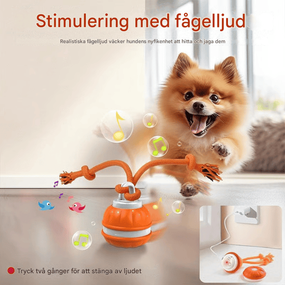 Interaktiv Smart Rullande Husdjursboll