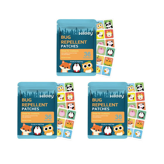 Skonsamt örtbaserat myggmedelplåster