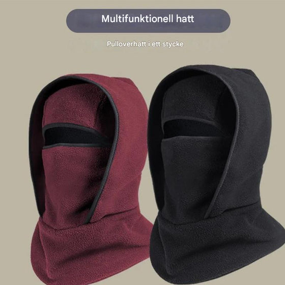 Allt-i-ett Halsvärmare & Cykelmask