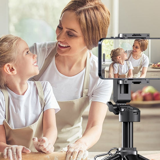 Portabelt multifunktionellt magnetiskt selfie-stativ