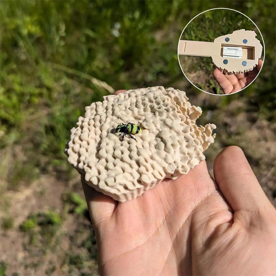 3D-honungskaka utomhusdekoration