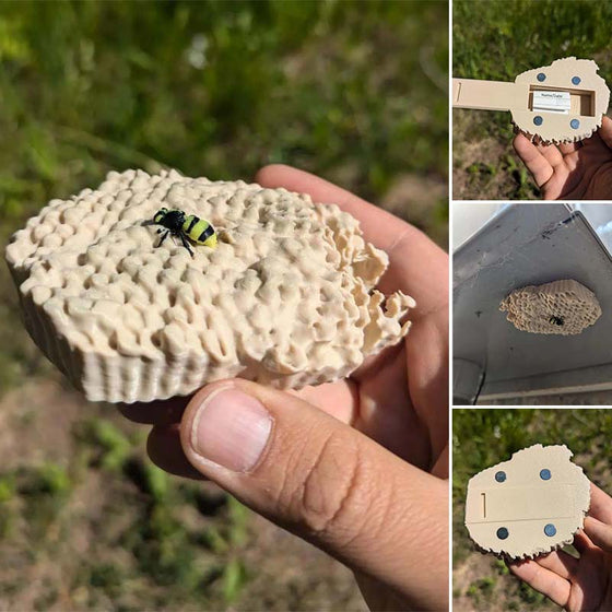 3D-honungskaka utomhusdekoration