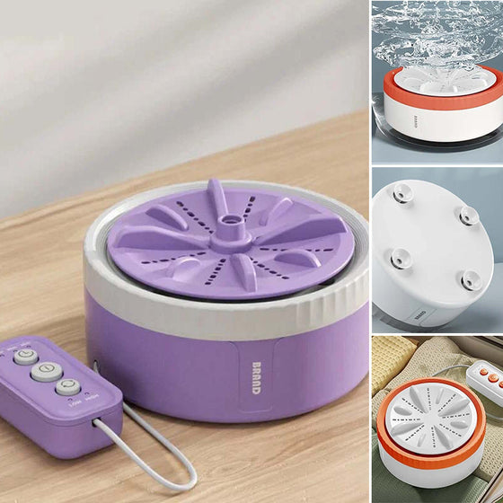 Portabel tvättmaskin i miniformat