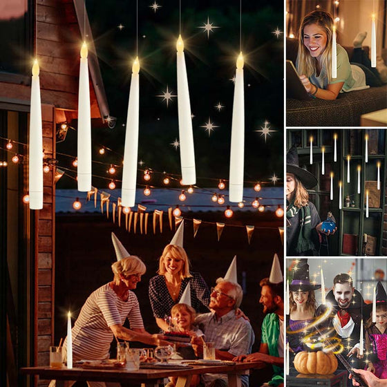 Flamlösa Konformade Flytande Ljus