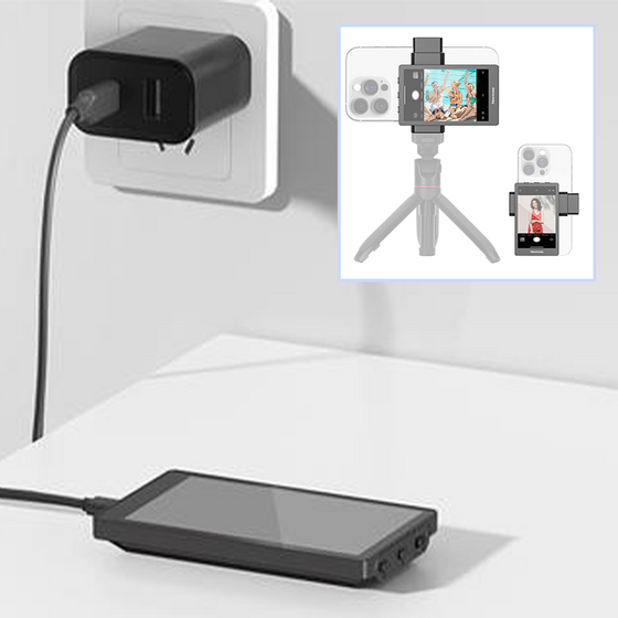 Magnetisk selfie-skärm för baksidan