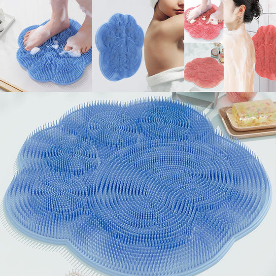 Silikonmatta för fotrengöring