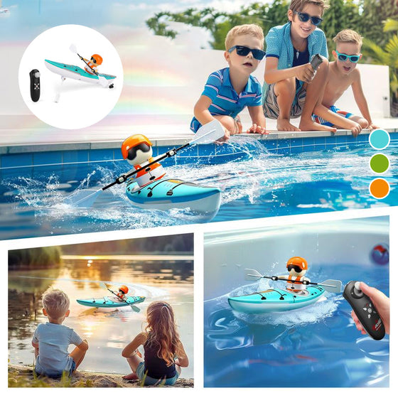 Färgglad fjärrstyrd racerbå