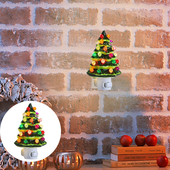 Nattlampa för julgran