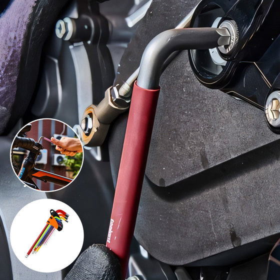 Färgad sexkantsnyckel