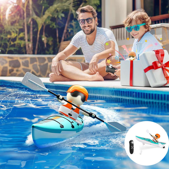 Färgglad fjärrstyrd racerbå