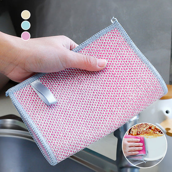 Förtjockad silvertråd-putsduk